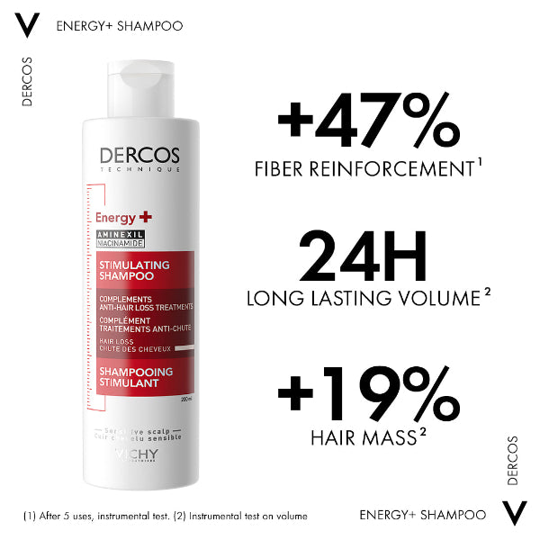 Vichy - Dercos Energy + Stimulating and Anti Hair Loss Shampoo with Aminexil 200ml