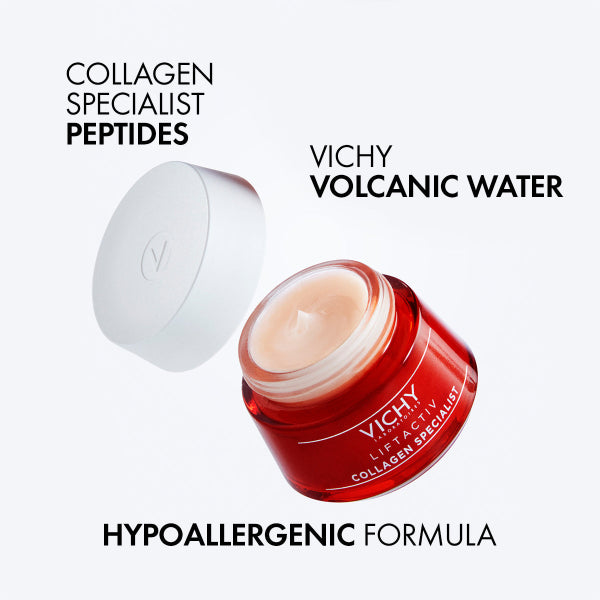 Vichy - Liftactiv Collagen Specialist Day Cream Anti Aging Face Moisturizer 50ml
