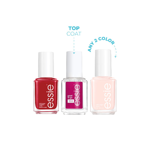 2x Nail Color + Top Coat Good to Go At 30% OFF