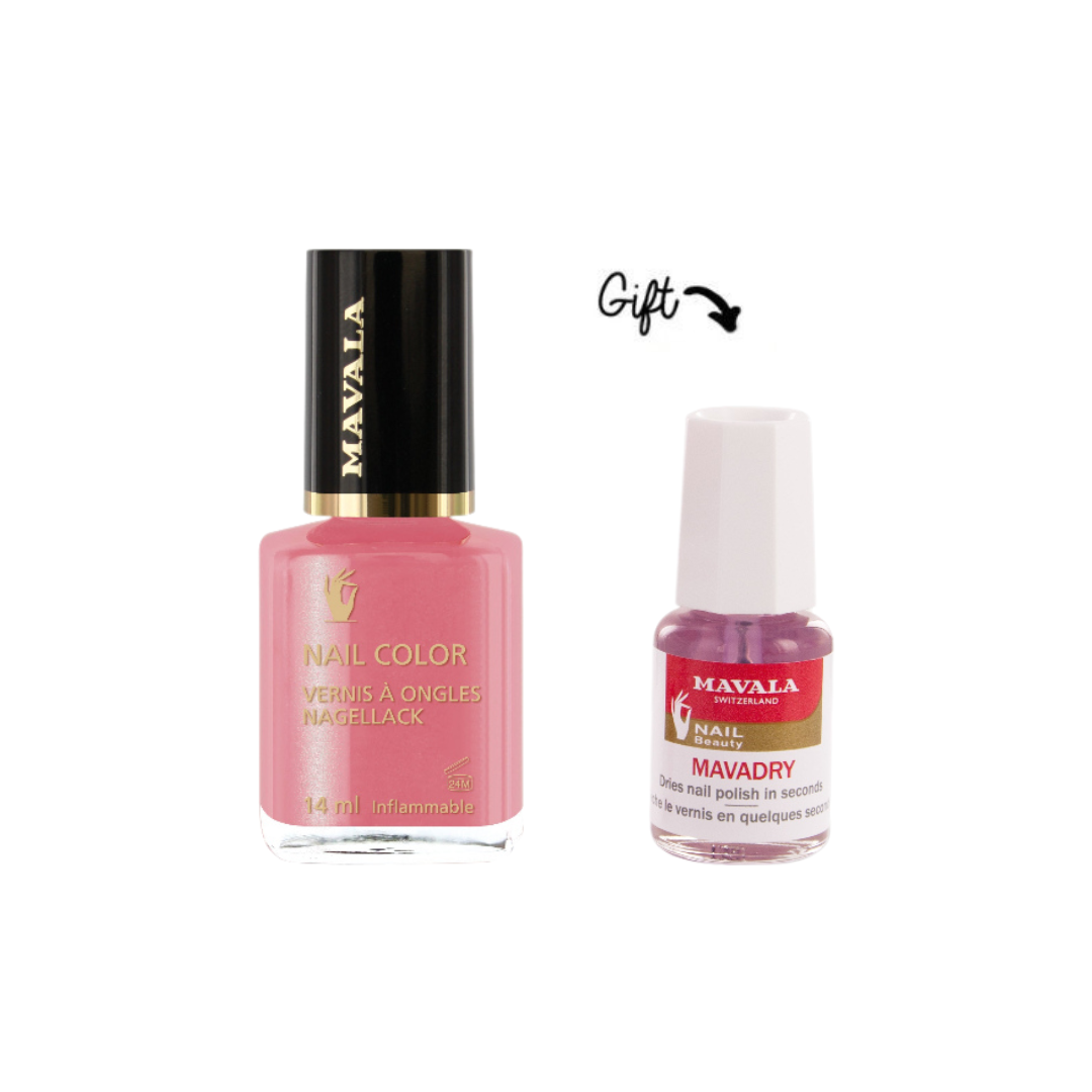 Nail Color + 2 FREE Mava Dry 5 ML