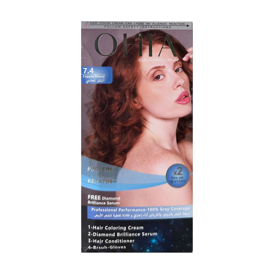 7.4. Copper Blond Hair Coloring Cream