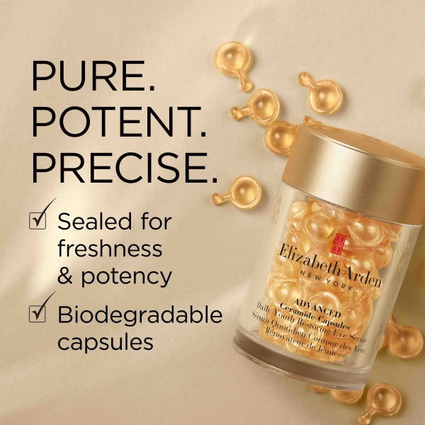 Elizabeth Arden Ceramide Advanced Eye Daily Youth Restoring Serum 60 PCS