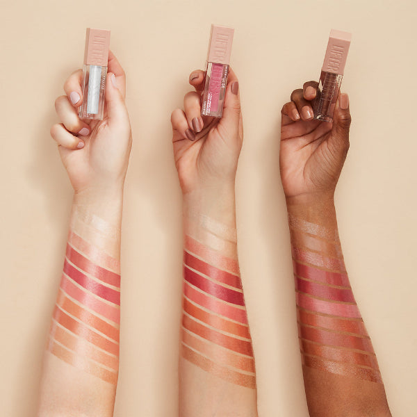 Lifter Gloss Lip Gloss Makeup with Hyaluronic Acid for smooth and hydrated lips - Swatches