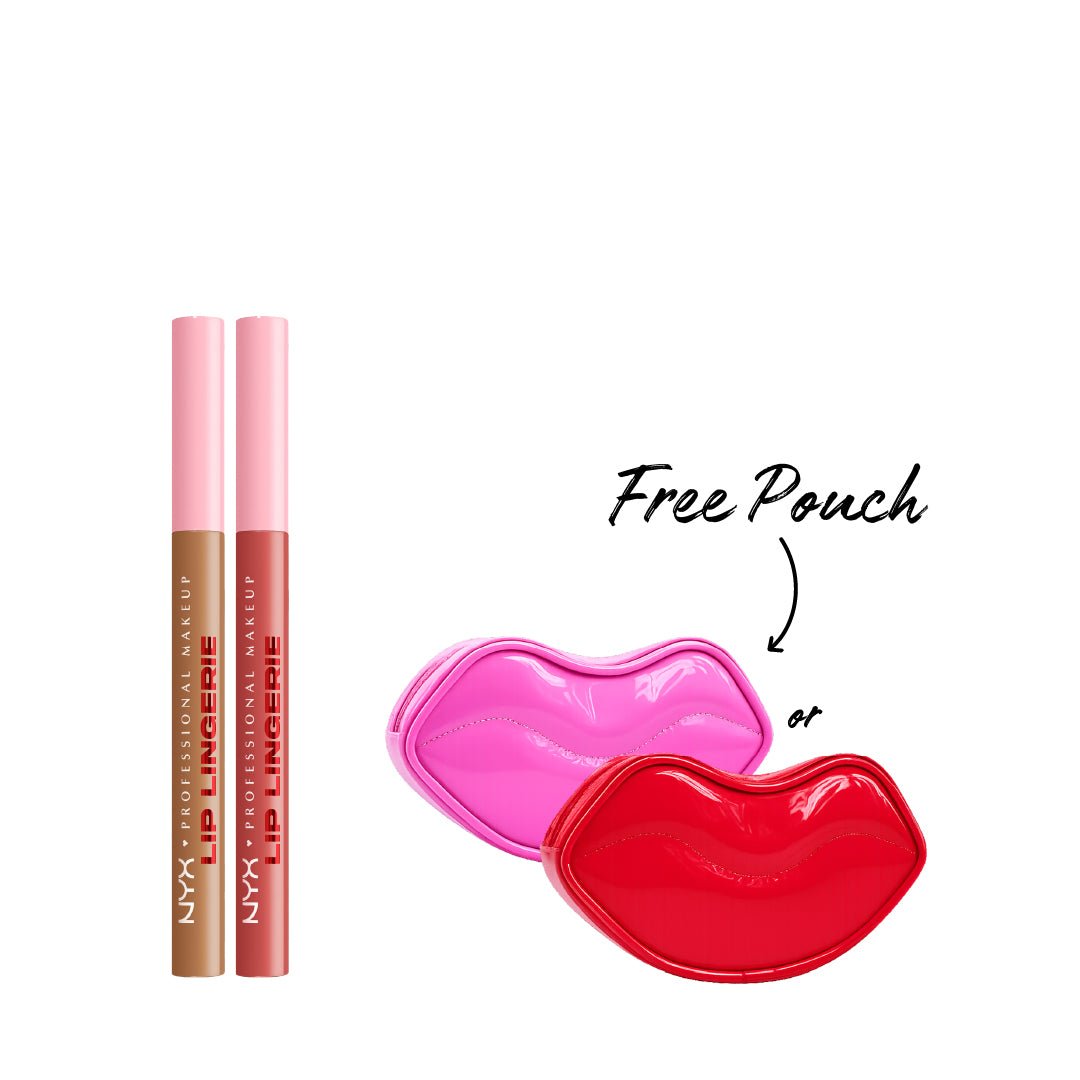 2x Lip Lingerie Lip Liner Stain + FREE Pouch