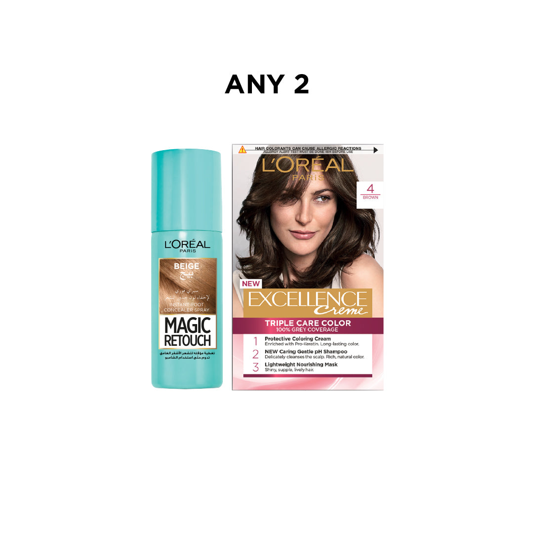 Excellence Crème + Magic Retouch At 20% OFF