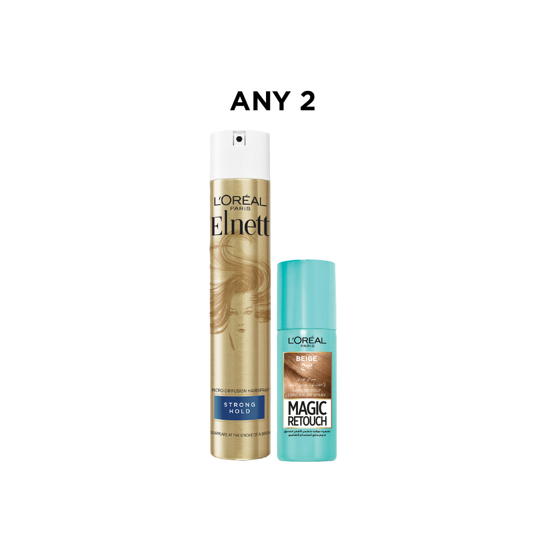 Elnett Hairspray 400ML + Magic Retouch At 20% OFF