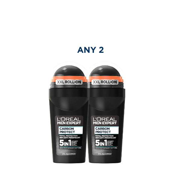 2x Men Expert Deodorant Roll-On At 20% OFF