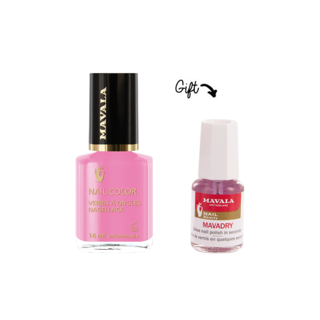 Nail Color + 2 FREE Mava Dry 5 ML